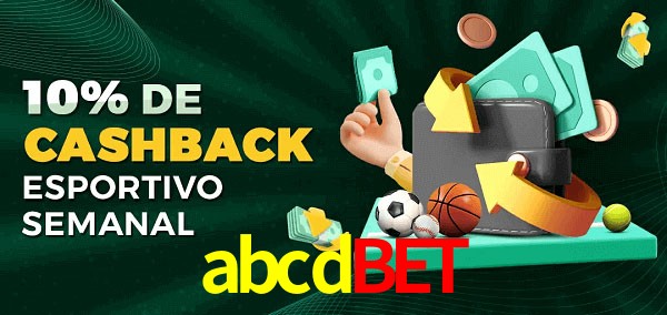 10% de bônus de cashback na abcdbet